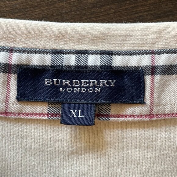 Burberry Polo Shirt Women's Size XL - Picture 6 of 7